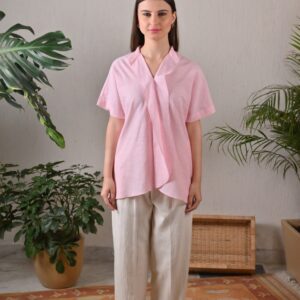 The Birdbox Project Pink Flap Top