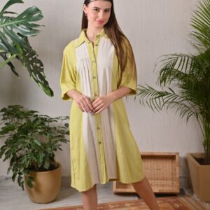 The Birdbox Project Sun & Sage Green Dress